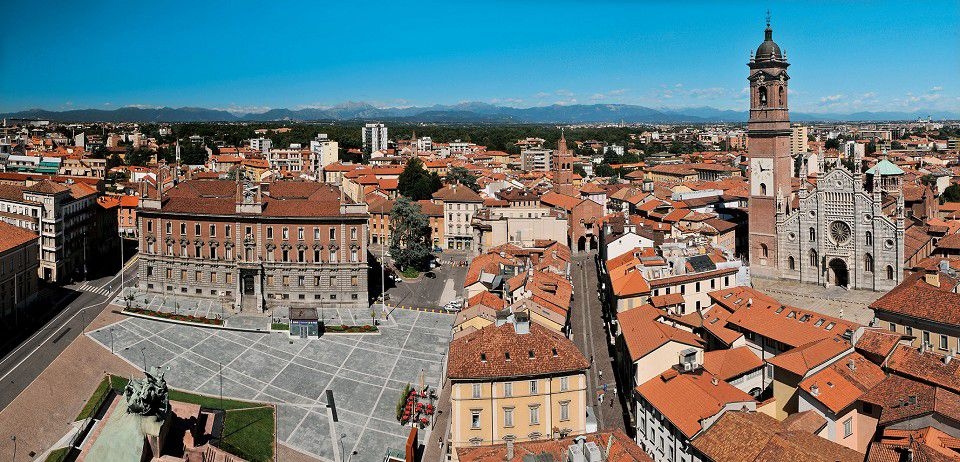 Duomo di Monza dall'alto